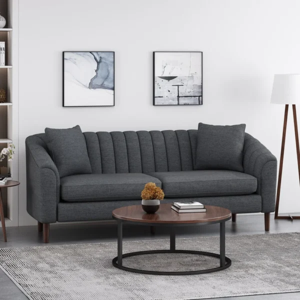 Ansonia Channel-tufted Sofa