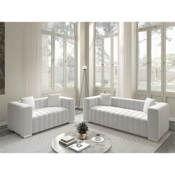 Wayna upholstered Modern Velvet Sofa for Living Room