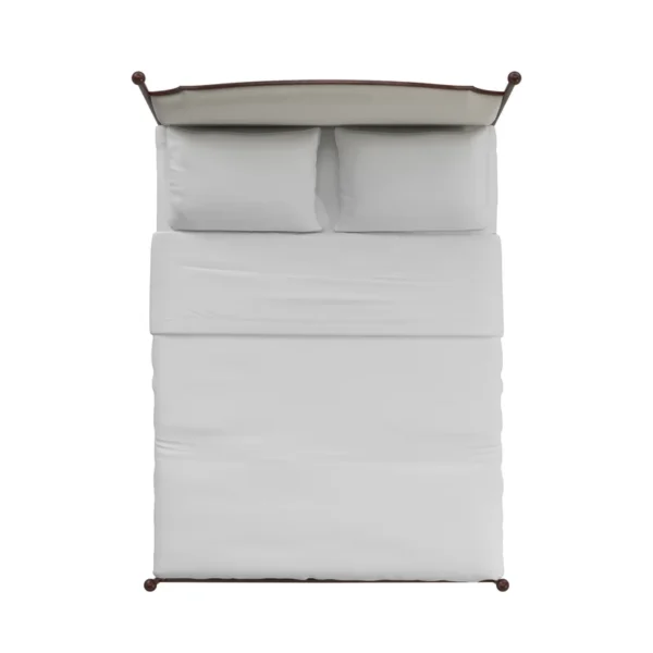 Marinez Upholstered Metal Standard Bed - Image 10