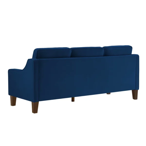Modern Upholstered Sofa with Wooden Legs for Living Room - Image 12