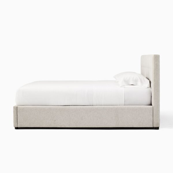 Emmett Tufted Low Profile Bed - Image 11