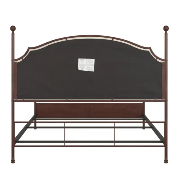Marinez Upholstered Metal Standard Bed - Image 12