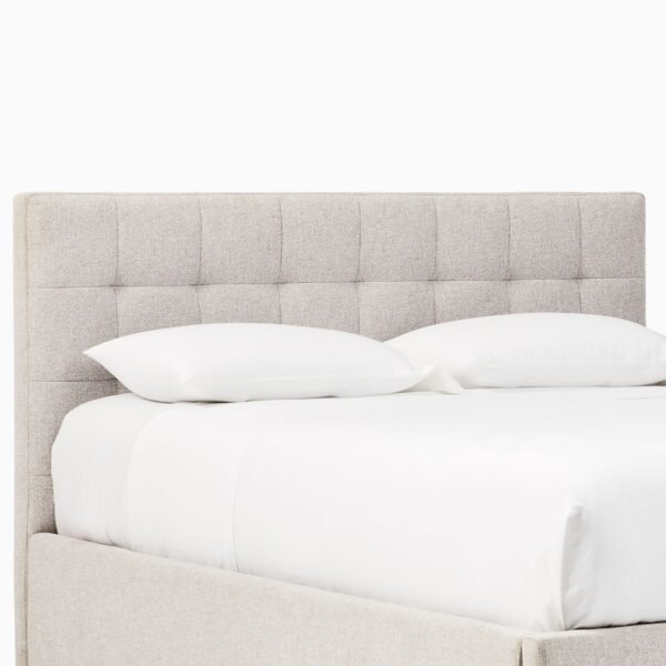 Emmett Tufted Low Profile Bed - Image 13