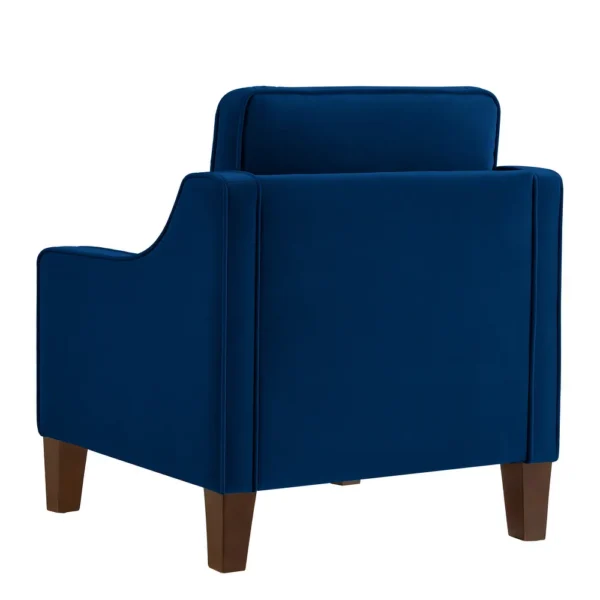 Modern Upholstered Sofa with Wooden Legs for Living Room - Image 6