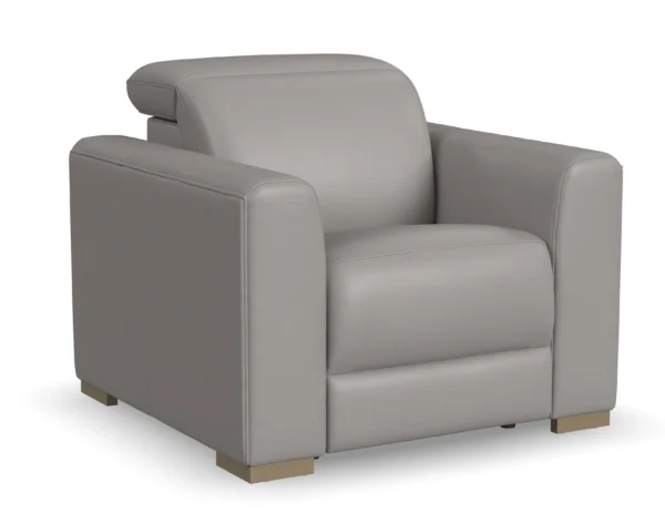 Aurora Leather Power Headrest Power Reclining Sectional - Image 15