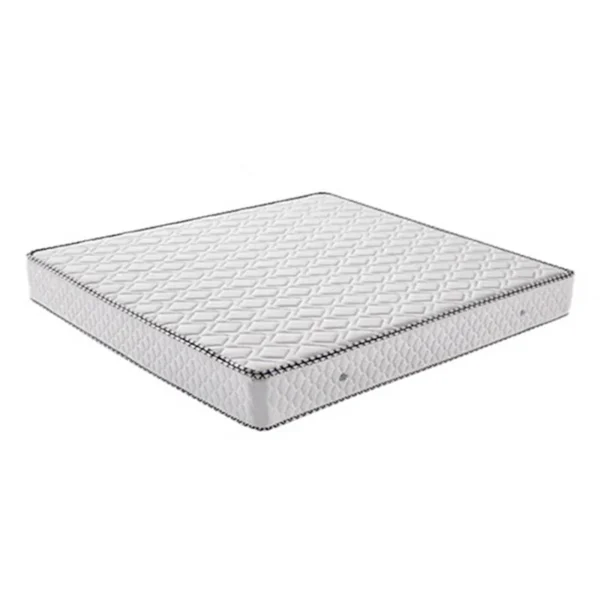 Scandinavian Ash Panel Bed Natural Upholstered Bed Frame with Mattress - Image 5