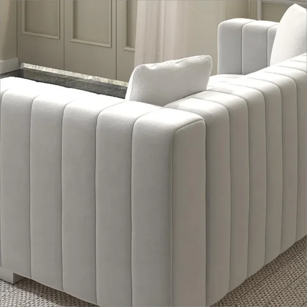 Wayna upholstered Modern Velvet Sofa for Living Room - Image 3