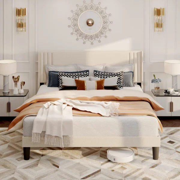 Bettyjean Upholstered Platform Bed - Image 4