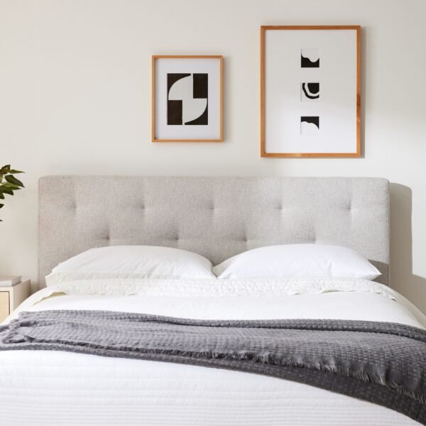 Emmett Tufted Low Profile Bed - Image 5