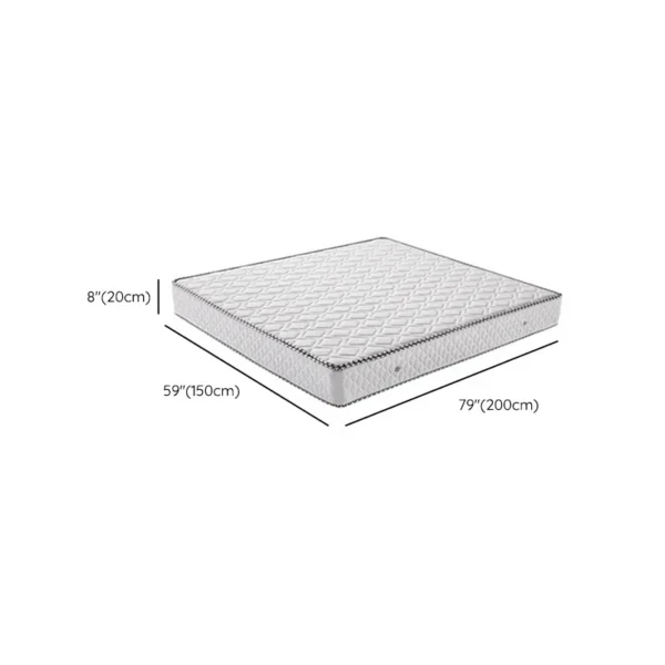 Scandinavian Ash Panel Bed Natural Upholstered Bed Frame with Mattress - Image 7