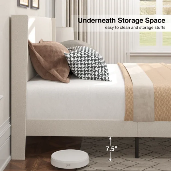 Bettyjean Upholstered Platform Bed - Image 6