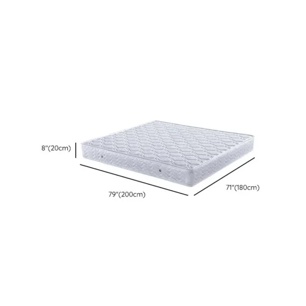 Scandinavian Ash Panel Bed Natural Upholstered Bed Frame with Mattress - Image 8