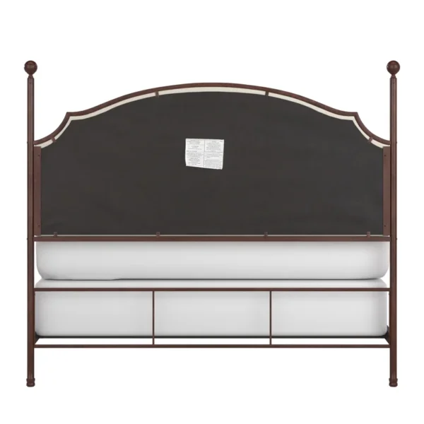 Marinez Upholstered Metal Standard Bed - Image 7