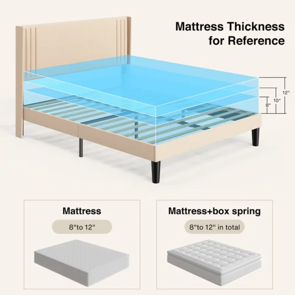 Bettyjean Upholstered Platform Bed - Image 8