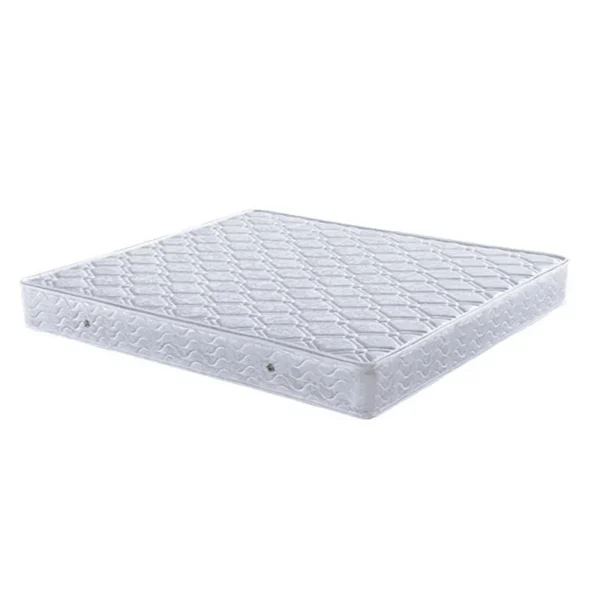 Scandinavian Ash Panel Bed Natural Upholstered Bed Frame with Mattress - Image 10