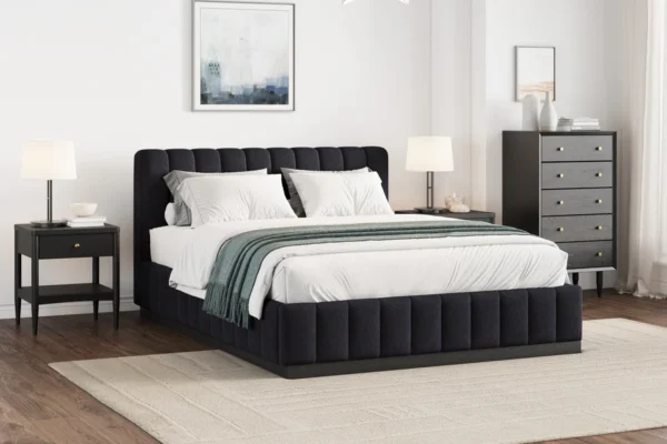 Reese Fabric Bed Frame - Image 10