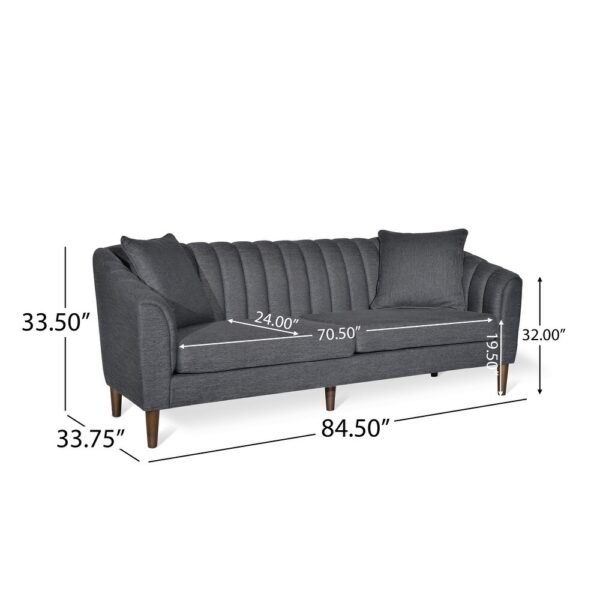 Ansonia Channel-tufted Sofa - Image 9