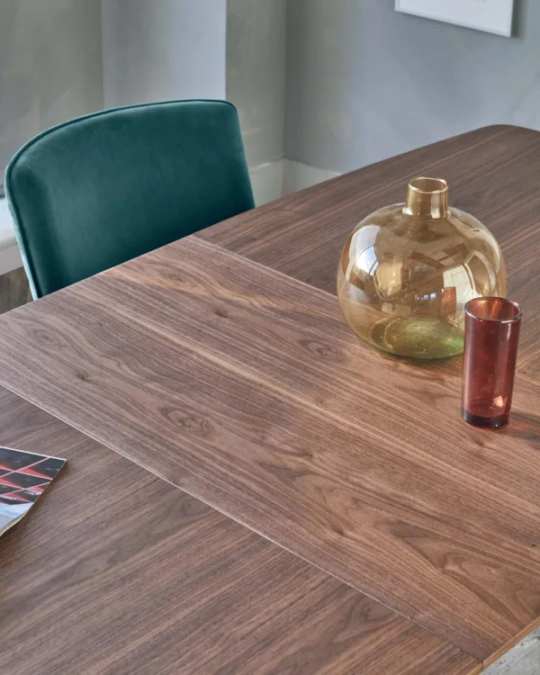 Assi Walnut Extending 6 To 8 Seater Dining Table - Image 7