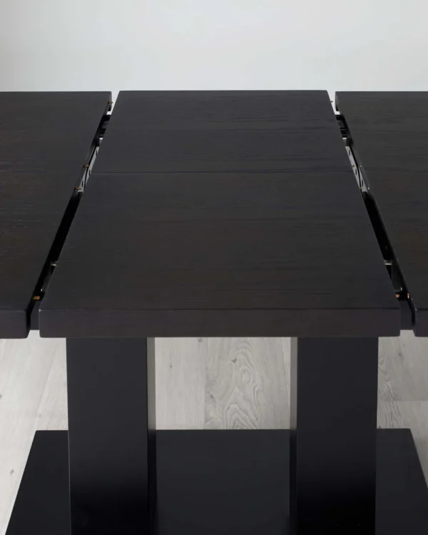 Morgan 6 to 8 Seat Extending Dark Oak Dining Table - Image 7