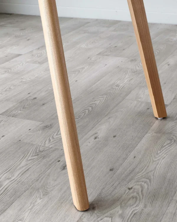 Aver White And Oak Extending 6 To 8 Seater Dining Table - Image 2